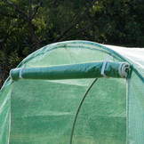 Folie tuinkas - 3x2x2m - UV-filter - Groen