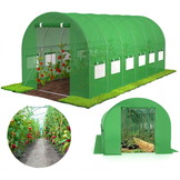 Tuinkas - 600x300x200cm - UV-folie - Groen