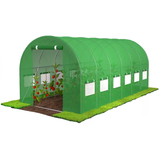 Tuinkas - 600x300x200cm - UV-folie - Groen