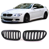 Grill nieren geschikt voor BMW E63 E64 04-10 - Sport rooster - PERFORMANCE ZWART MAT