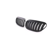 Grill nieren geschikt voor BMW E63 E64 04-10 - Sport rooster - PERFORMANCE ZWART MAT