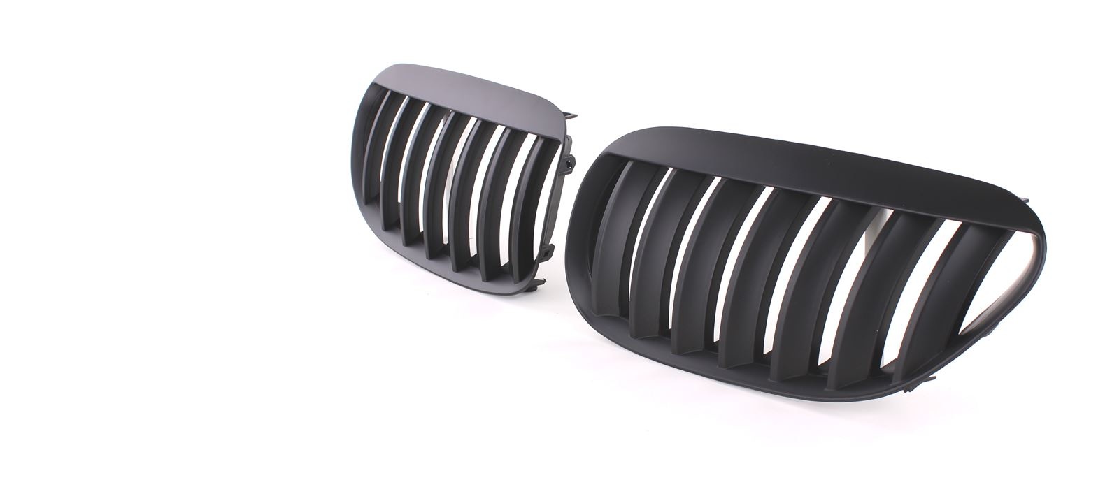Grill nieren geschikt voor BMW E63 E64 04-10 - Sport rooster - PERFORMANCE ZWART MAT