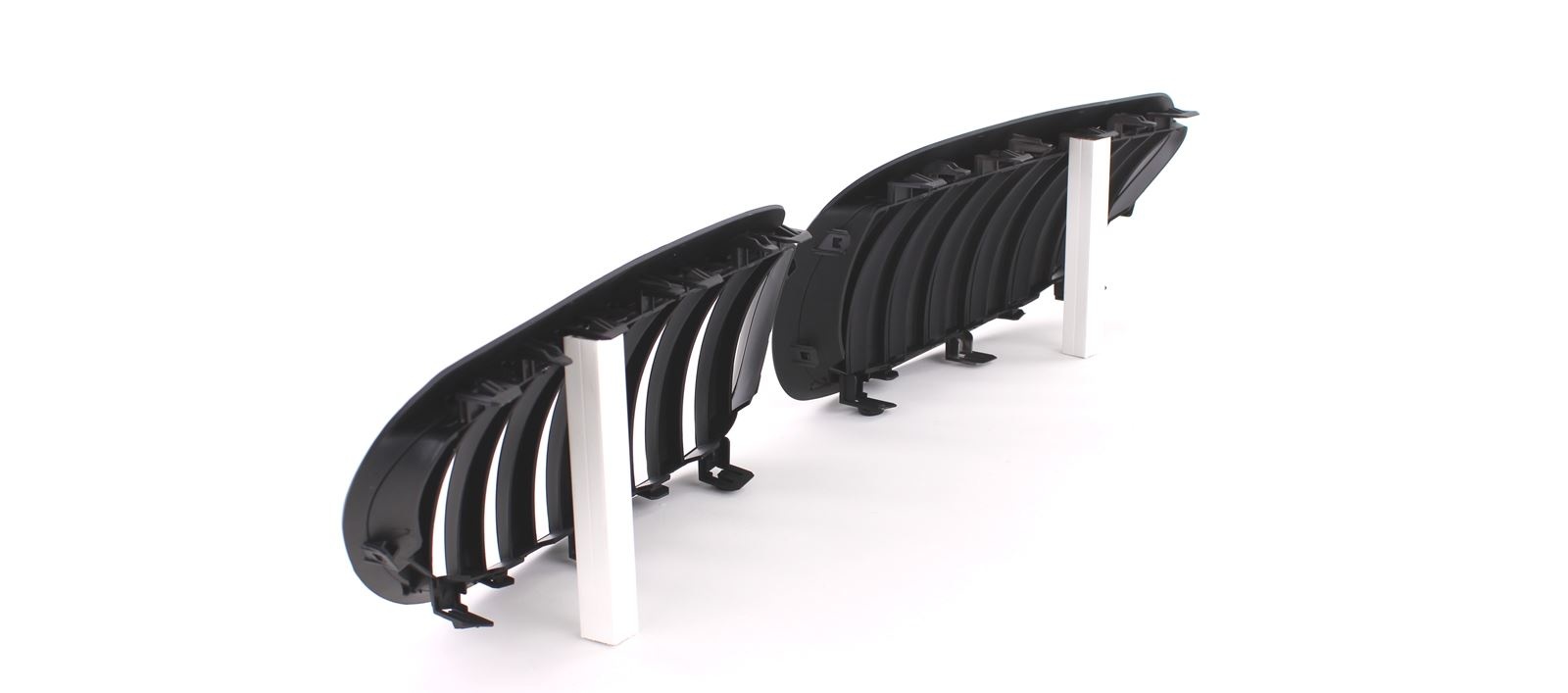 Grill nieren geschikt voor BMW E63 E64 04-10 - Sport rooster - PERFORMANCE ZWART MAT