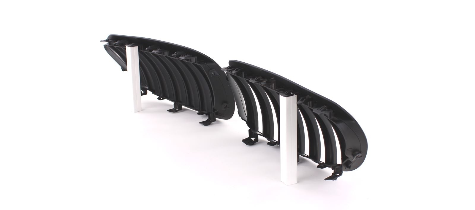 Grill nieren - BMW E63 E64 04-10 - Sport rooster - PERFORMANCE ZWART MAT
