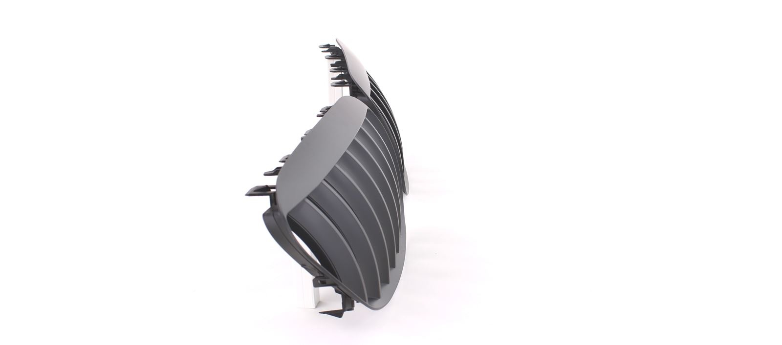 Grill nieren - BMW E63 E64 04-10 - Sport rooster - PERFORMANCE ZWART MAT