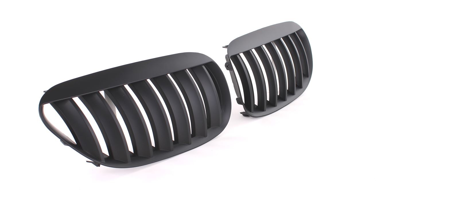 Grill nieren - BMW E63 E64 04-10 - Sport rooster - PERFORMANCE ZWART MAT
