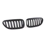 Grill nieren geschikt voor BMW E63 E64 04-10 - Sport rooster - PERFORMANCE ZWART MAT