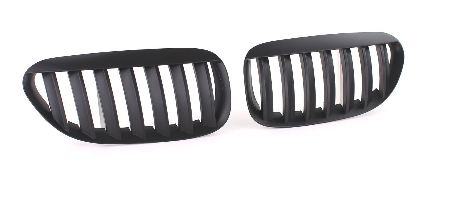 Grill nieren - BMW E63 E64 04-10 - Sport rooster - PERFORMANCE ZWART MAT
