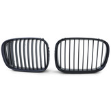 Grill nieren - geschikt voor BMW 5 Serie E39 95-03 - Sport rooster - Zwart mat