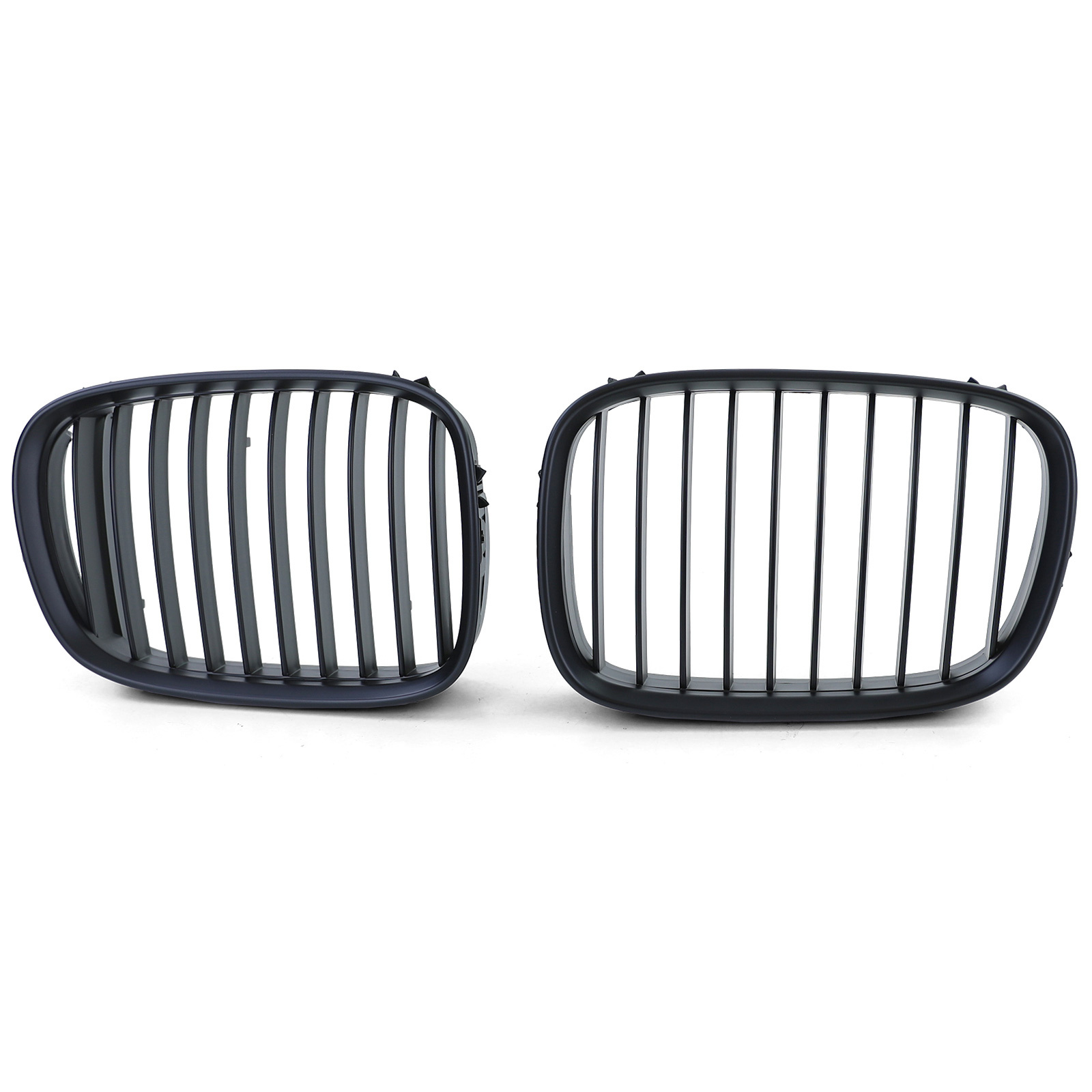 Grill nieren - BMW 5 Serie E39 95-03 - Sport rooster - Zwart mat