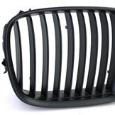 Grill nieren - geschikt voor BMW 5 Serie E39 95-03 - Sport rooster - Zwart mat