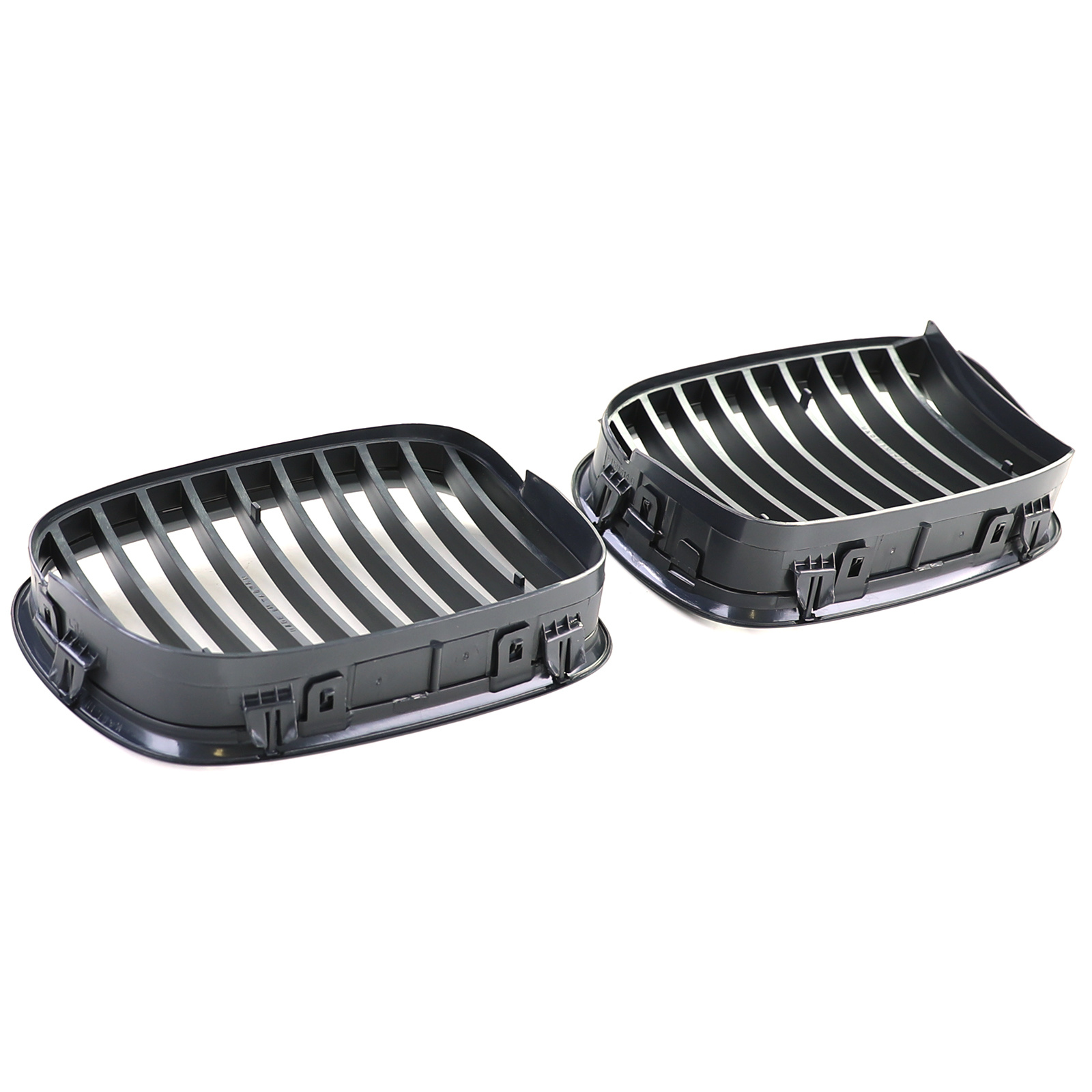 Grill nieren - geschikt voor BMW 5 Serie E39 95-03 - Sport rooster - Zwart mat