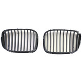 Grill nieren - geschikt voor BMW 5 Serie E39 95-03 - Sport rooster - Zwart mat