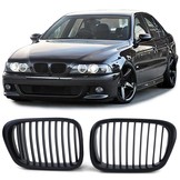 Grill nieren - geschikt voor BMW 5-serie E39 95-03 - Sportieve look - 2 delig