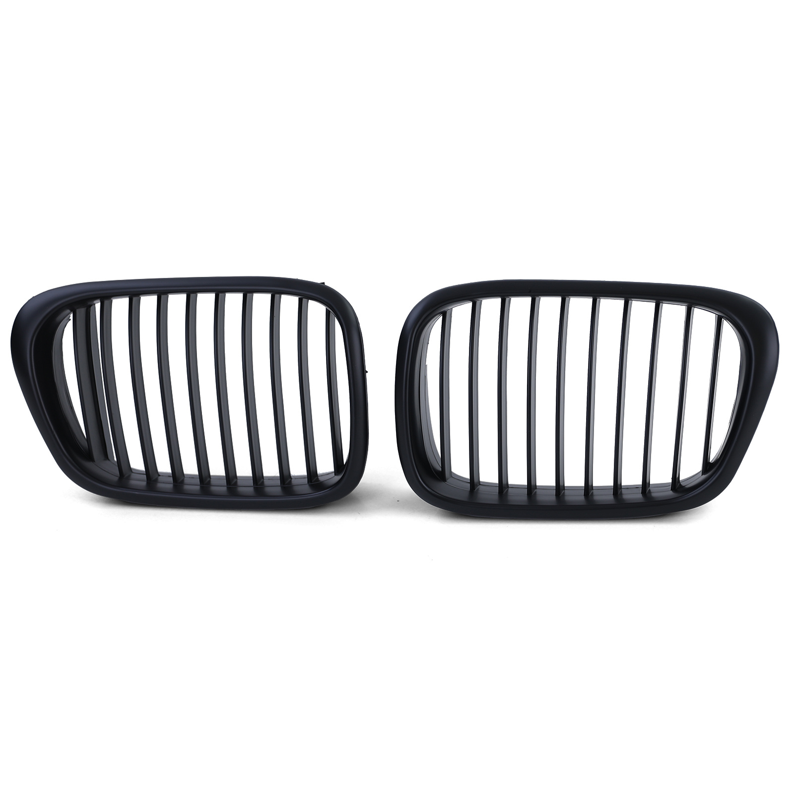 Grill nieren - geschikt voor BMW 5-serie E39 95-03 - Sportieve look - 2 delig