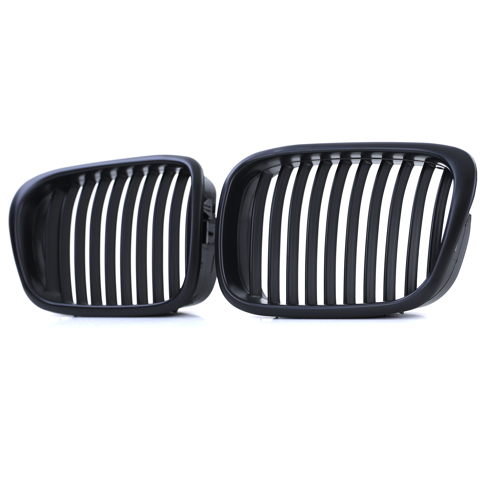 Grill nieren - geschikt voor BMW 5-serie E39 95-03 - Sportieve look - 2 delig
