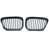 Grill nieren - geschikt voor BMW 5-serie E39 95-03 - Sportieve look - 2 delig