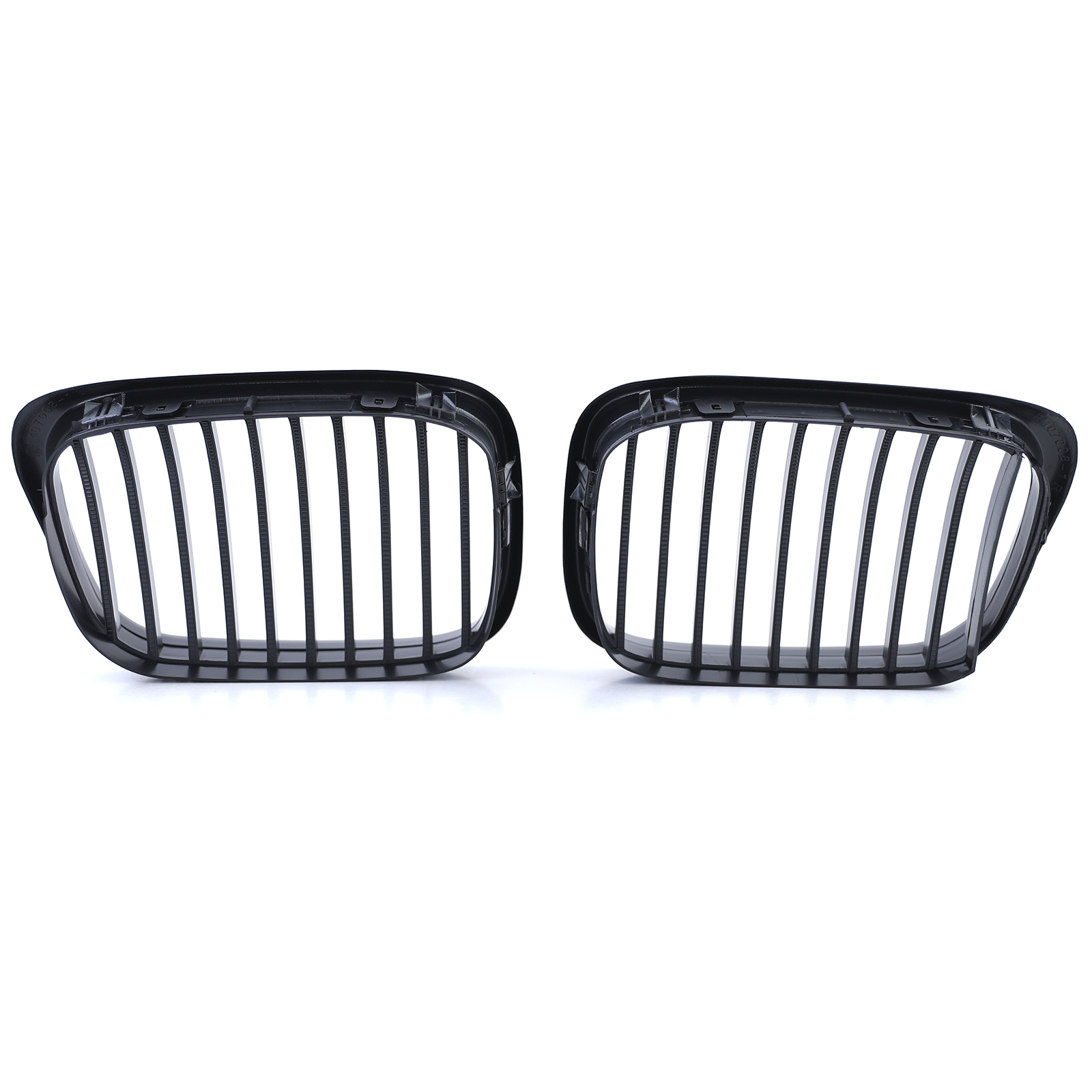 Grill nieren - geschikt voor BMW 5-serie E39 95-03 - Sportieve look - 2 delig