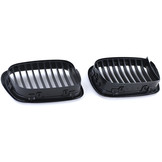 Grill nieren - geschikt voor BMW 5-serie E39 95-03 - Sportieve look - 2 delig