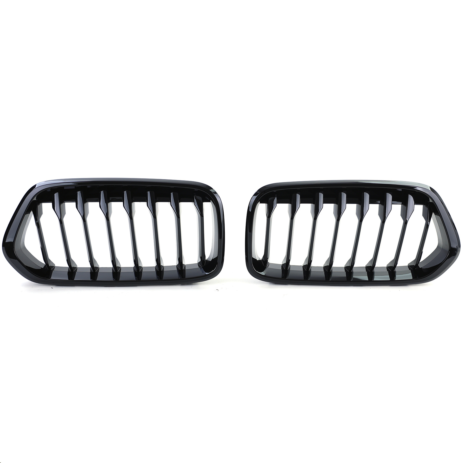 Grill Nieren - BMW X2 F39 - Sportieve Look - Zwart Glans