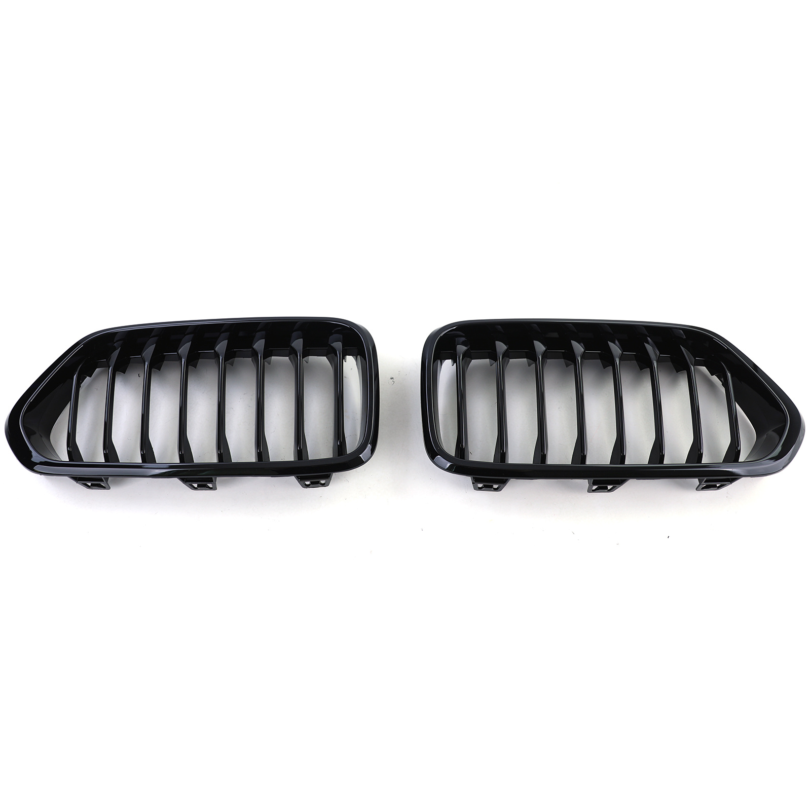 Grill Nieren geschikt voor BMW X2 F39 - Sportieve Look - Zwart Glans