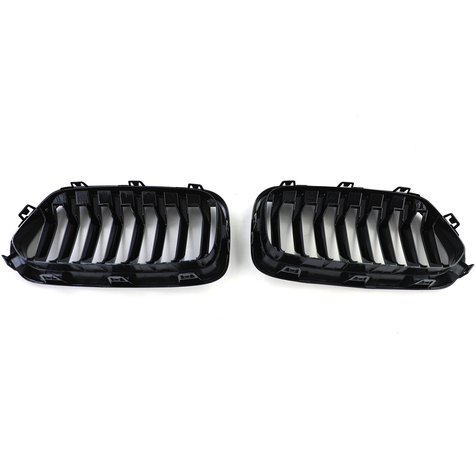 Grill Nieren geschikt voor BMW X2 F39 - Sportieve Look - Zwart Glans