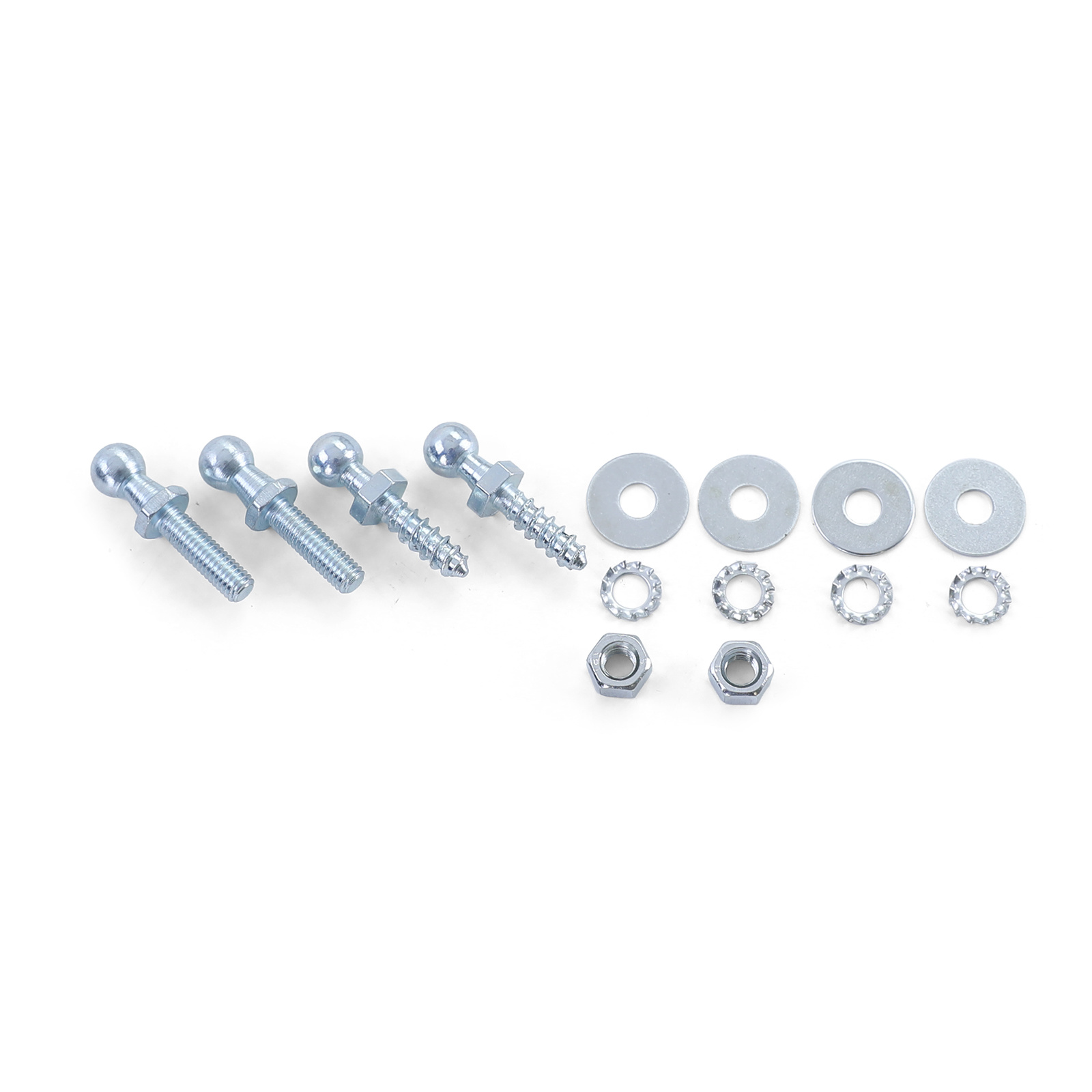 Gasveer Motorkap - VW Golf 2 83-92 - Chroom - Inclusief bevestigingsmateriaal