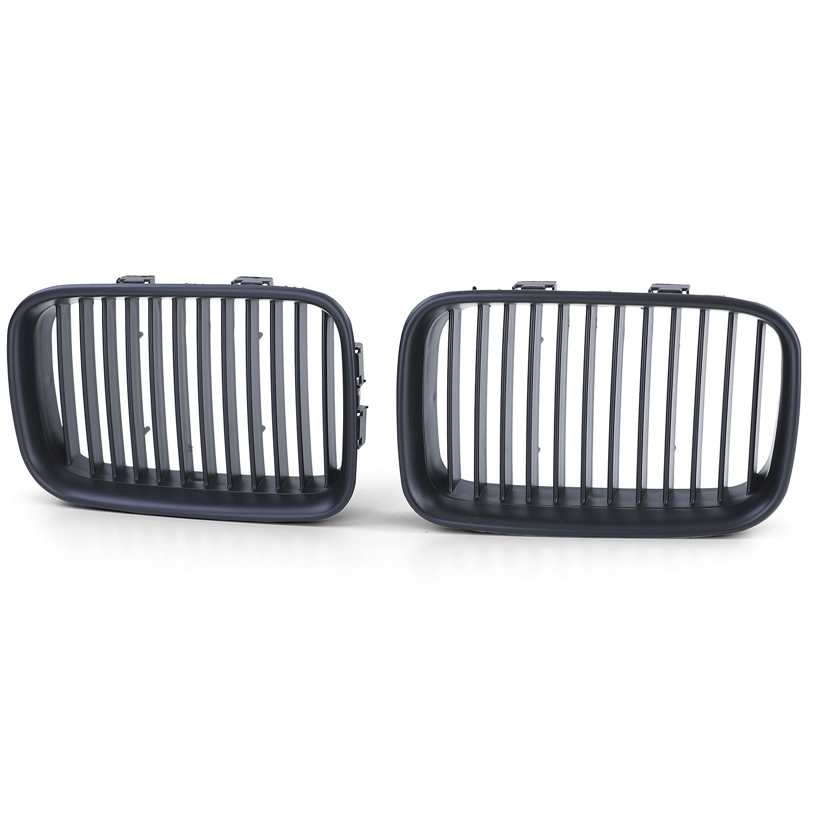 Grill Nieren geschikt voor BMW 3 Serie E36 90-96 - Sportieve look - Zwart Mat