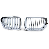 Grill Nieren - BMW 3 Serie E46 Coupe Cabrio 99-03 - Sport Rooster - Chroom