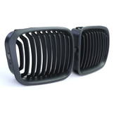 Grill Nieren - BMW 3 Serie E46 Sedan Touring 98-01 - Sportieve Look - Zwart Mat