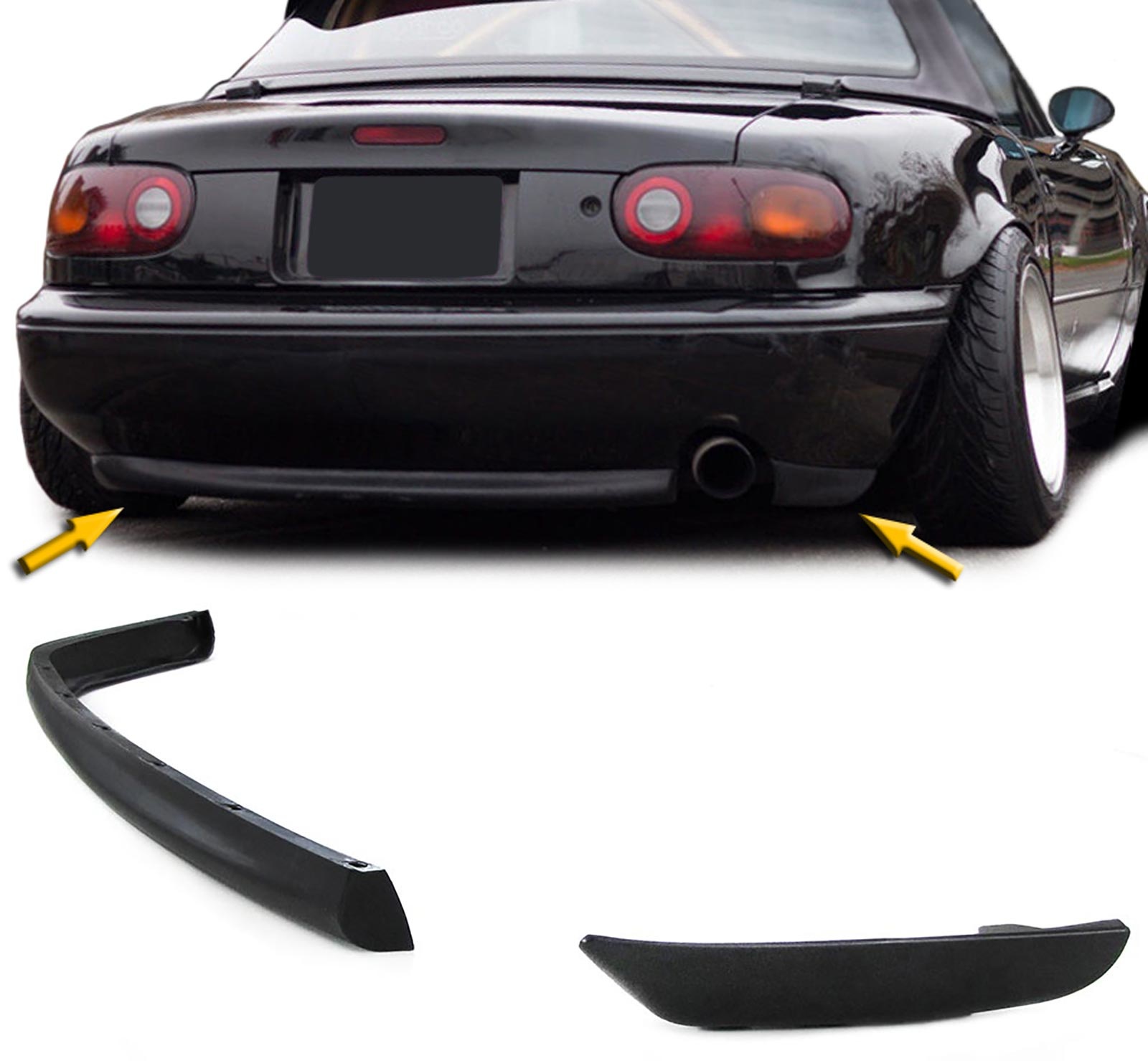 Achterspoiler - Mazda MX5 NA 89-98 - R-stijl - Hoogwaardige verwerking