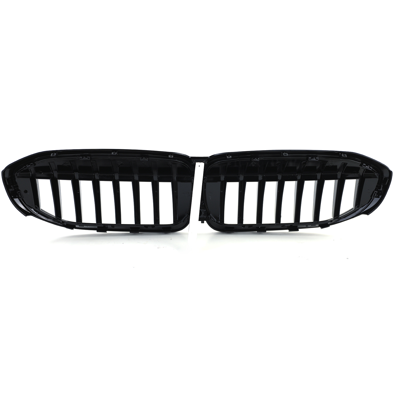 Grill nieren geschikt voor BMW 3 Serie G20 G21 - Sportief design - Zwart glans