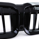 Grill nieren geschikt voor BMW 3 Serie G20 G21 - Sportief design - Zwart glans