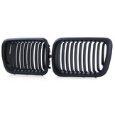 Grill nieren geschikt voor BMW 3 Serie E36 M3 - Sportieve look - Performance zwart mat