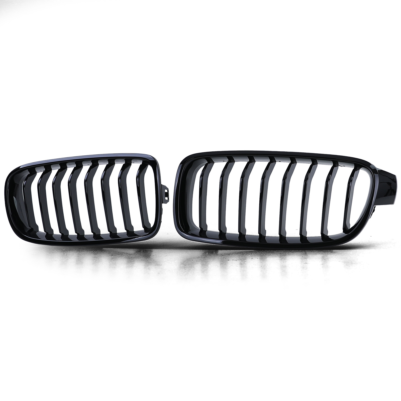 Grill Nieren - BMW 3 serie F30 F31 11-19 - Sport rooster - Prestaties zwart glans