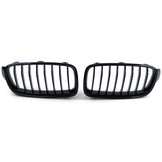 Grill Nieren geschikt voor BMW 3 serie F30 F31 11-19 - Sport rooster - Prestaties zwart glans