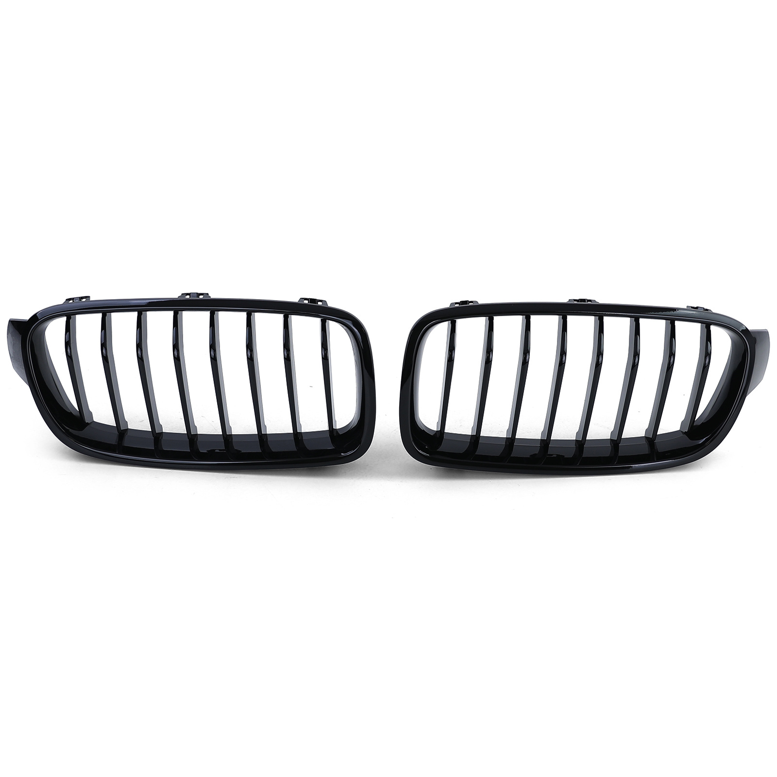 Grill Nieren - BMW 3 serie F30 F31 11-19 - Sport rooster - Prestaties zwart glans