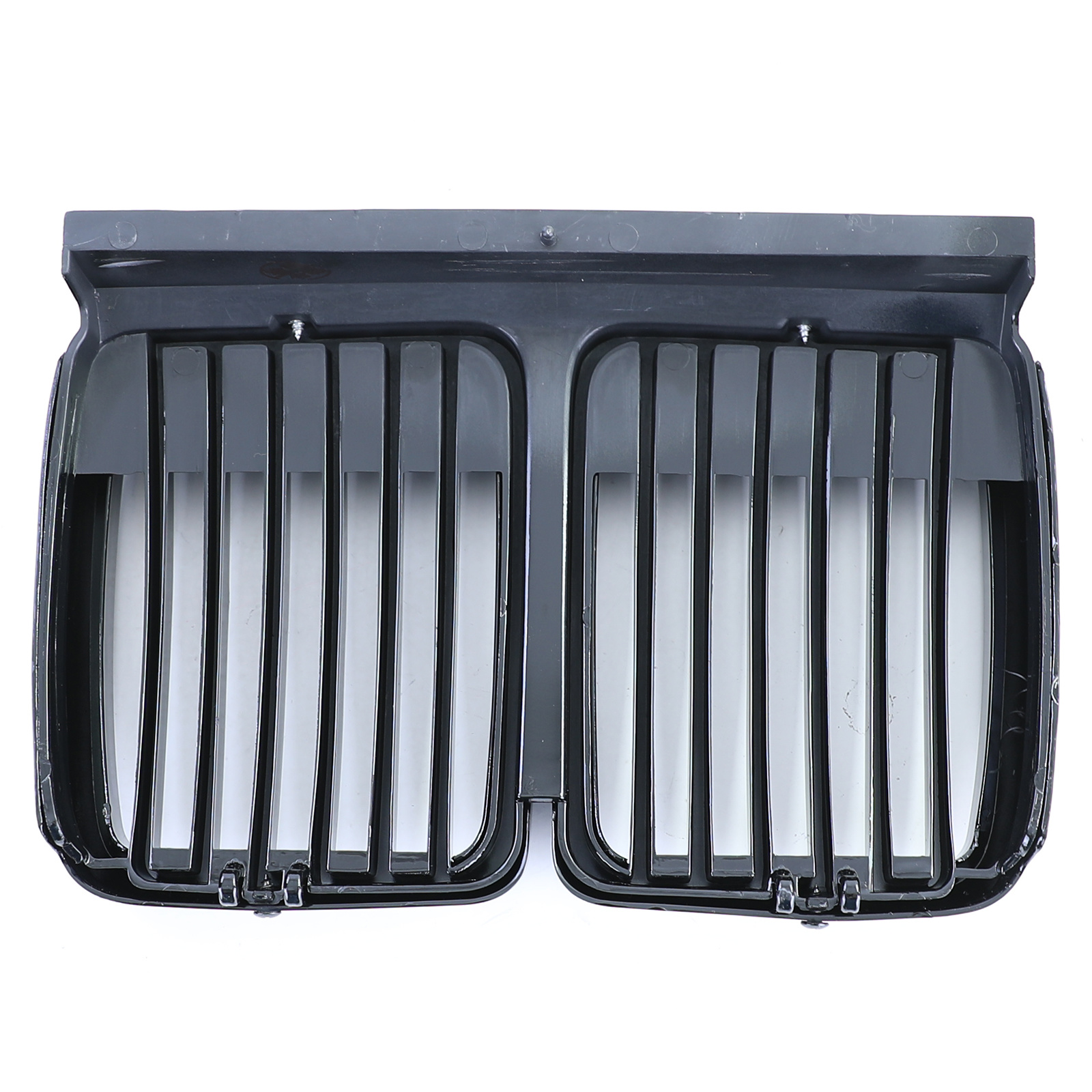 Grill Nieren geschikt voor BMW 3-serie E30 82-94 - Sport rooster - Zwart Glans