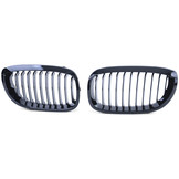 Grill Nieren - BMW 3 Serie E46 Coupe Cabrio 03-07 - Sport Performance - Zwart Glans