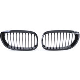 Grill Nieren geschikt voor BMW 3 Serie E46 Coupe Cabrio 03-07 - Sport Performance - Zwart Glans