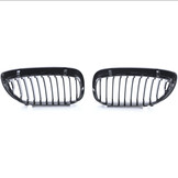Grill Nieren - BMW 3 Serie E46 Coupe Cabrio 03-07 - Sport Performance - Zwart Glans