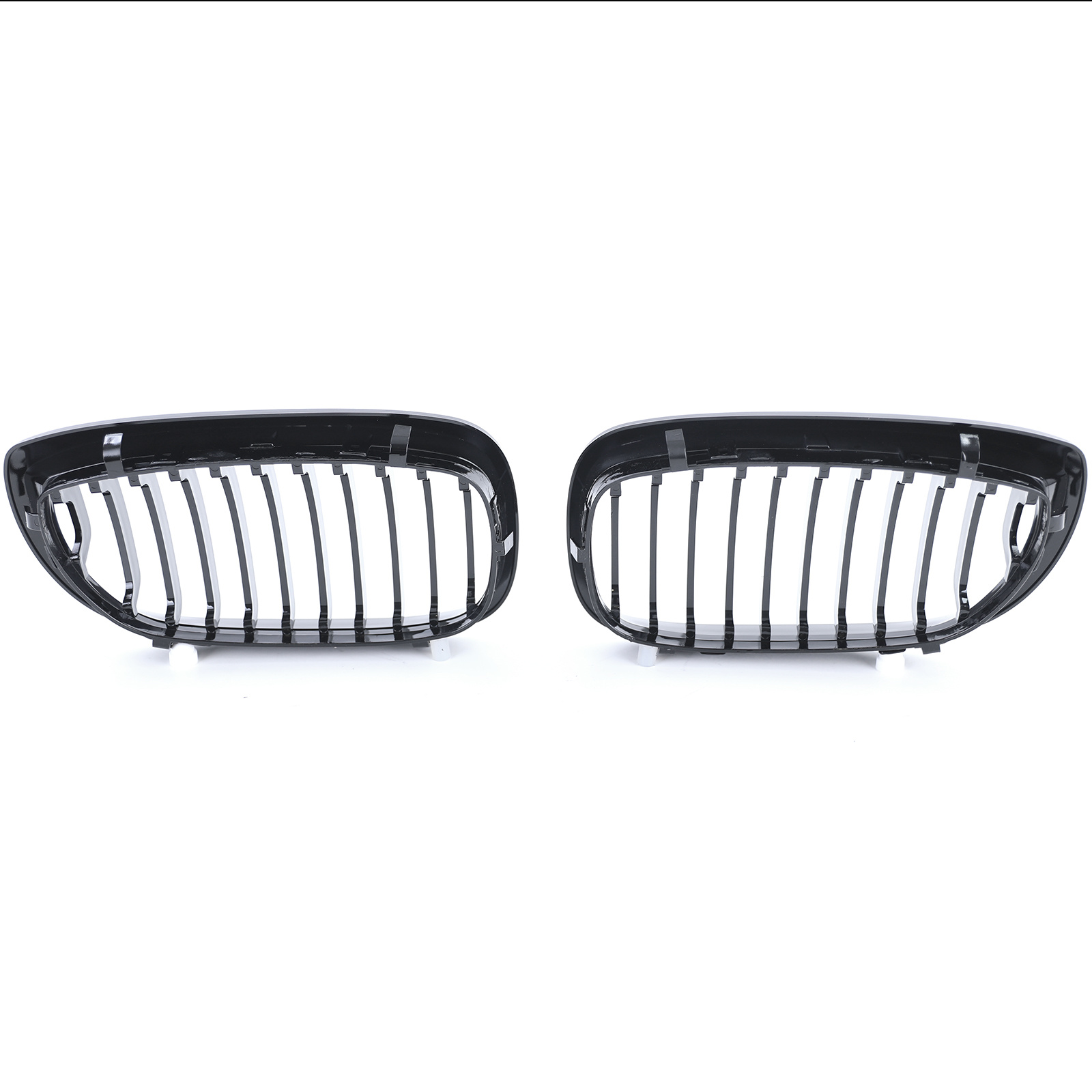Grill Nieren geschikt voor BMW 3 Serie E46 Coupe Cabrio 03-07 - Sport Performance - Zwart Glans