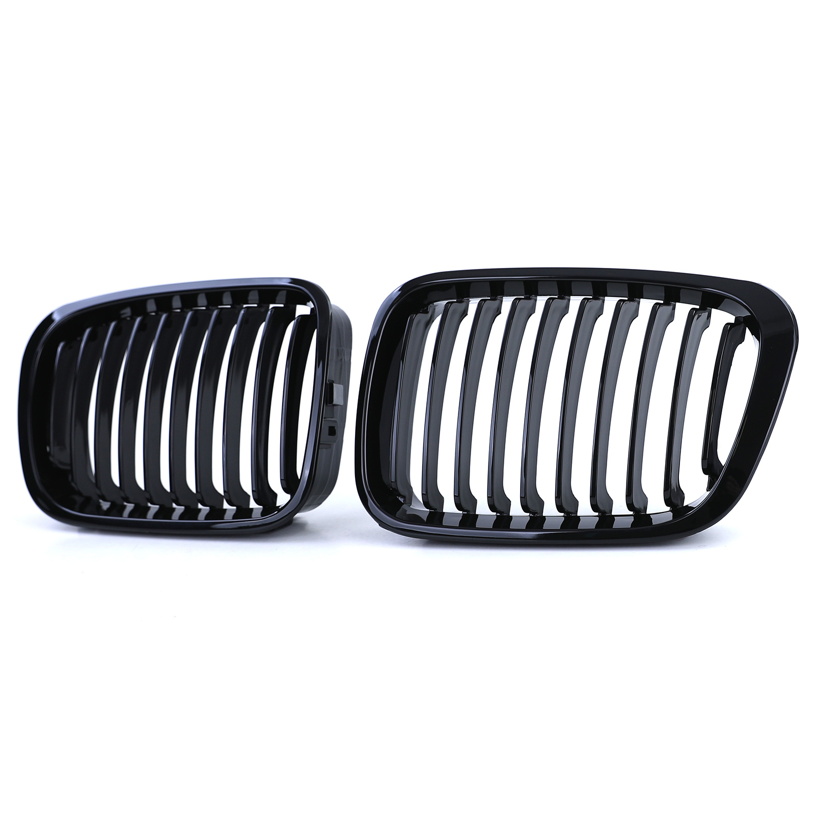 Grill nieren - BMW 3 Serie E46 Sedan Touring - Sportieve look - Zwarte glans