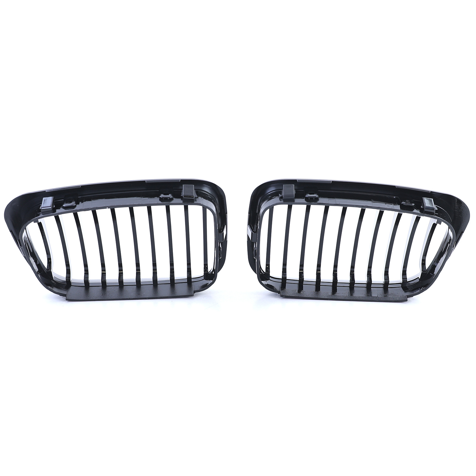 Grill nieren geschikt voor BMW 3 Serie E46 Sedan Touring - Sportieve look - Zwarte glans
