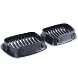 Grill nieren geschikt voor BMW 3 Serie E46 Sedan Touring - Sportieve look - Zwarte glans