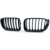 Grill Nieren - geschikt voor BMW X3 F25 X4 F26 - Zwarte glans - Sportieve look