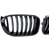 Grill Nieren - BMW X3 F25 X4 F26 - Zwarte glans - Sportieve look