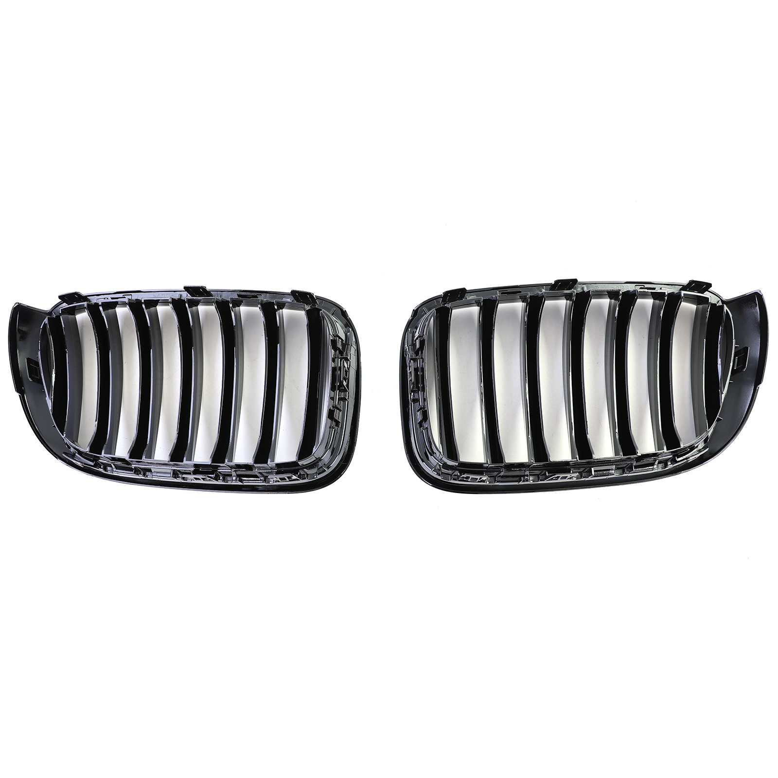 Grill Nieren - geschikt voor BMW X3 F25 X4 F26 - Zwarte glans - Sportieve look
