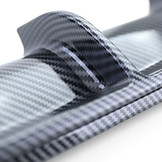 Achterdiffusor geschikt voor BMW F30 F31 - Carbon-look - Met uitlaatuitsparing | Perf. onderdeel met hoogwaardige afwerking | 100% passend