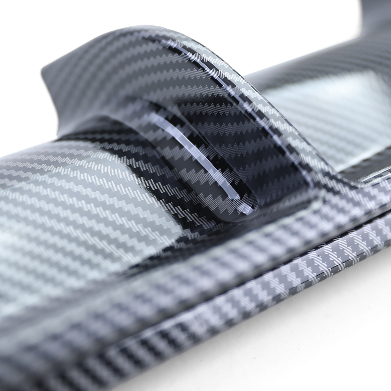 Achterdiffusor geschikt voor BMW F30 F31 - Carbon-look - Met uitlaatuitsparing | Perf. onderdeel met hoogwaardige afwerking | 100% passend